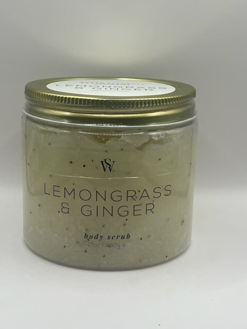 LEMONGRASS & GINGER BODY SCRUB 17oz