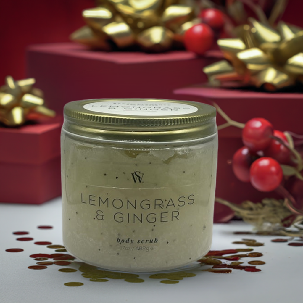 LEMONGRASS & GINGER BODY SCRUB 17oz