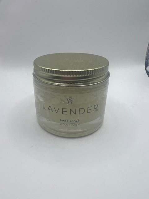 Lavender Body Scrub 2.5 oz travel size