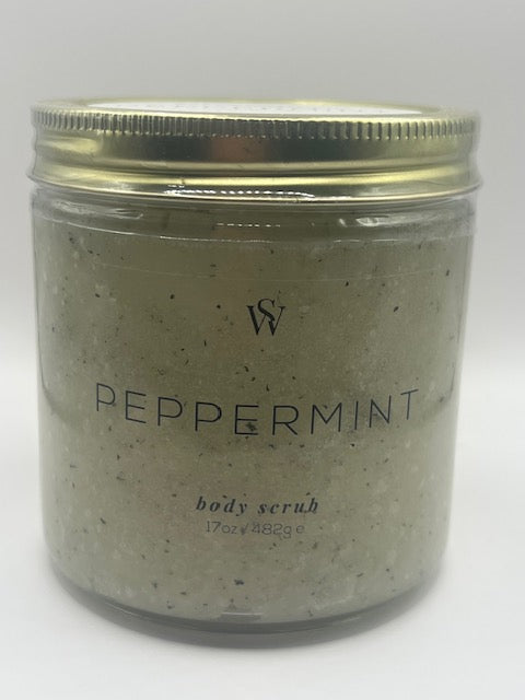 Peppermint Body Scrub 17oz